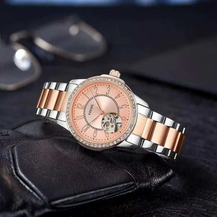 Fossi_l architect automatic 2 ton Copper-Pink
