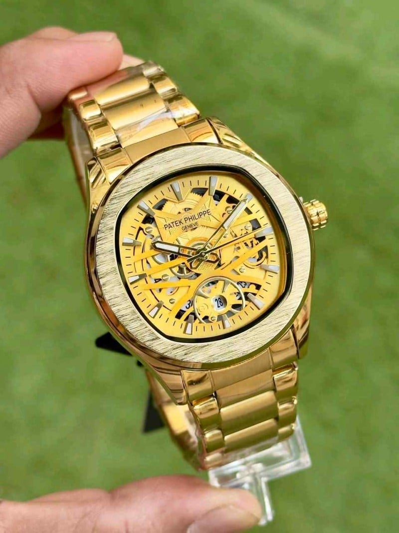 Patek phillipe Full gold with gold dial metal