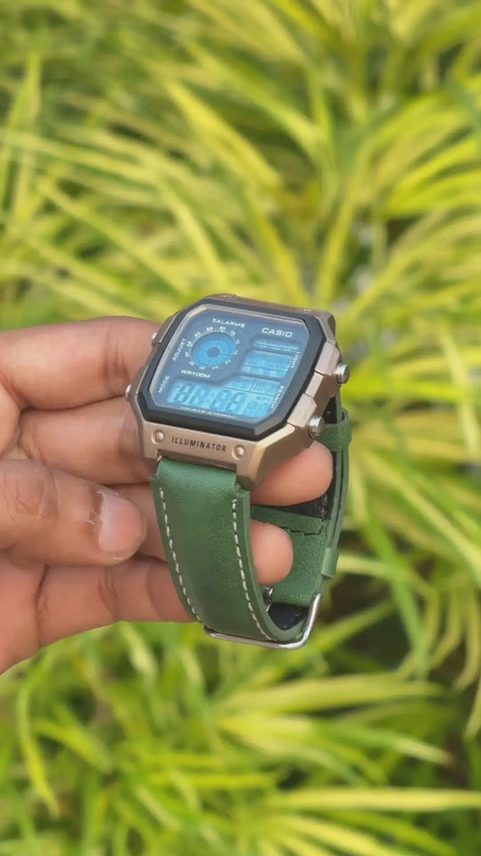 casio rose green