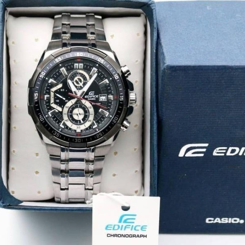 Casio Edifice Silver Black