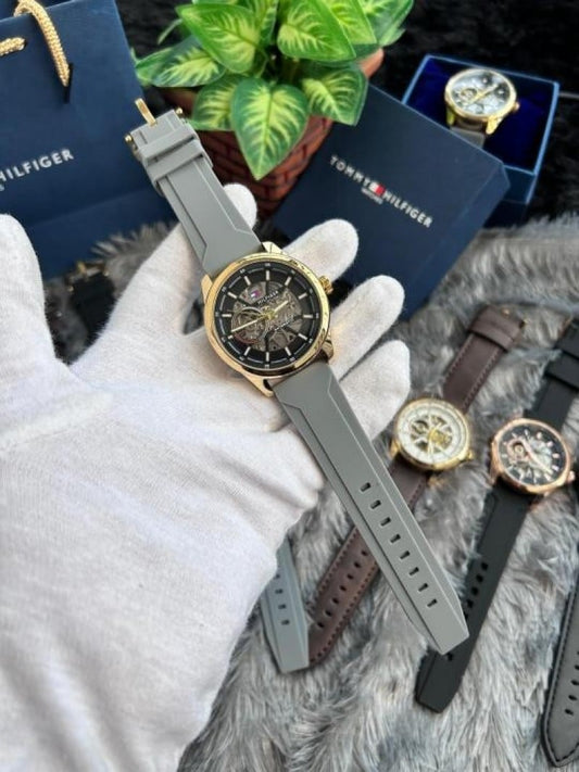 Tommy Hilfiger Automatic Silicon Belt