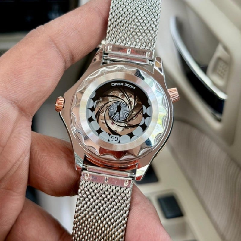 Omega Seamaster Diver 300M Automatic silver blue