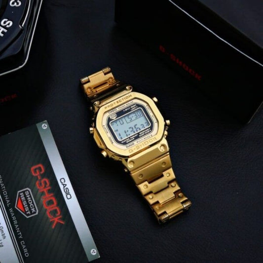 Casio G shock Gmwb5000 Gold