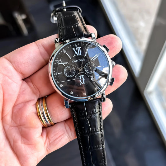 Cartier Chronograph Leather