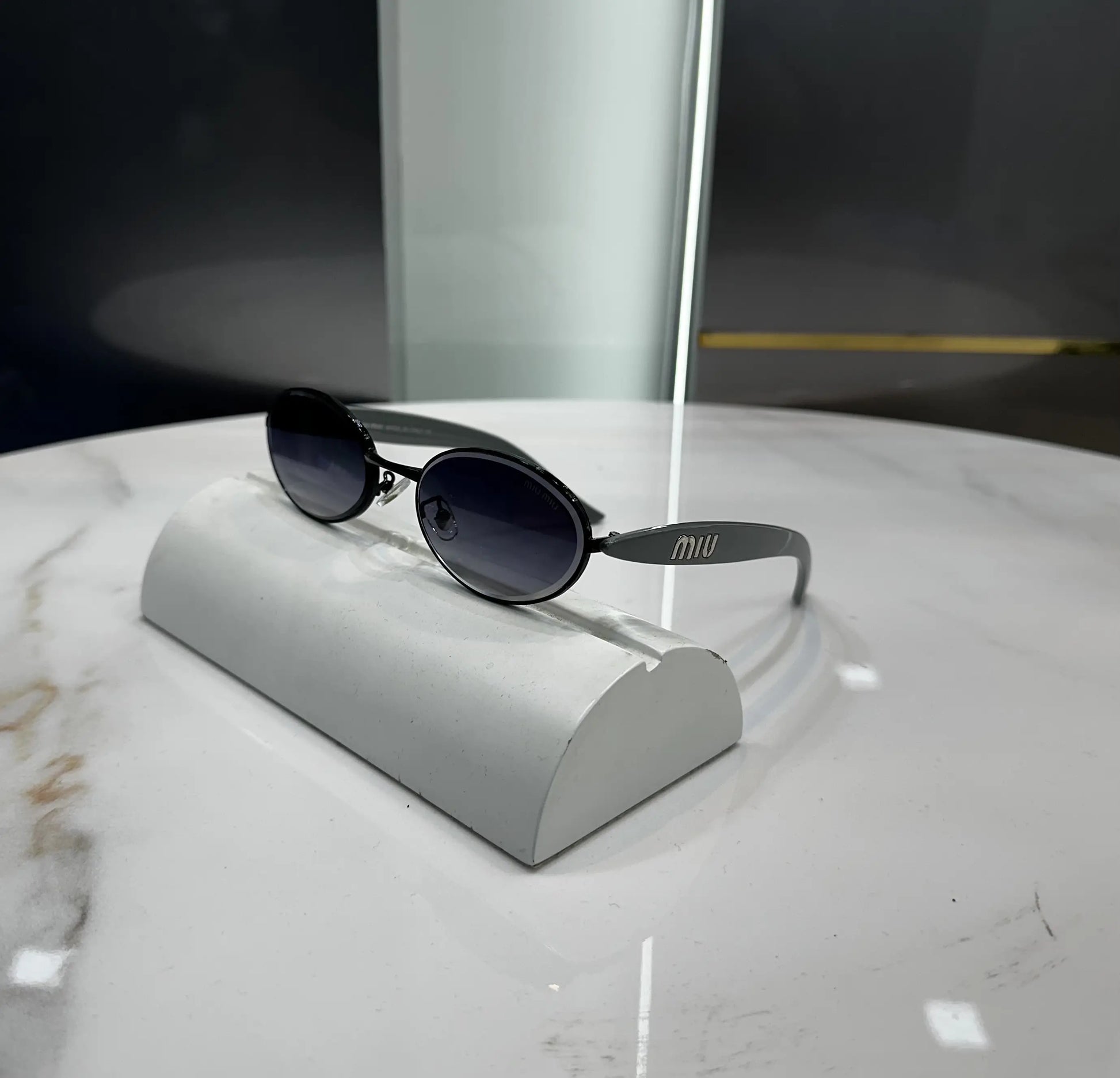 Miu Miu Grey Black Premium Shades 011