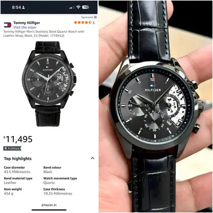 Tommy Hilfiger Decker All Working Black 017