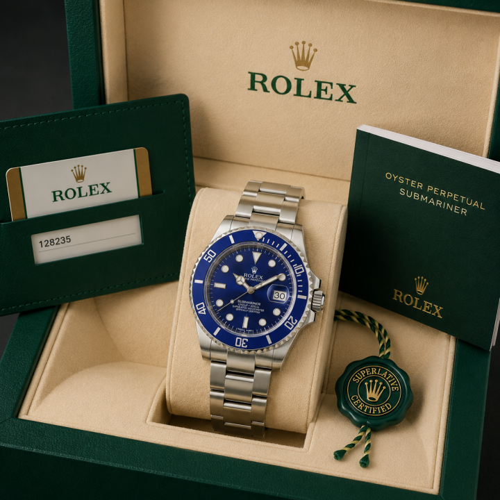 Role_x Submariner Silver Blue High Quality