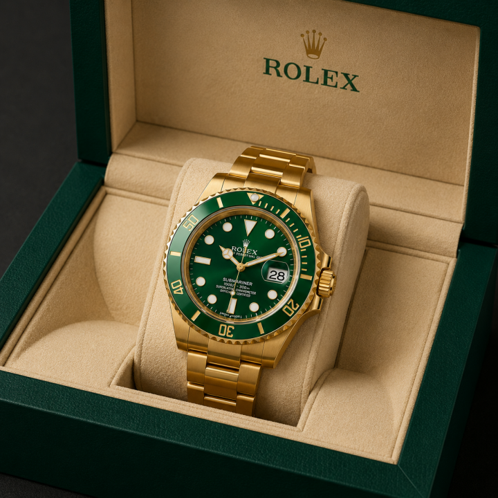 Role_x Submariner Gold Green High Quality