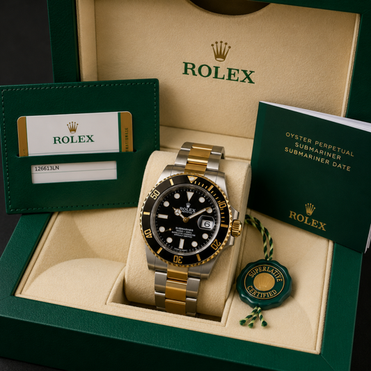 Role_x Submariner Two Tone Black High Quality