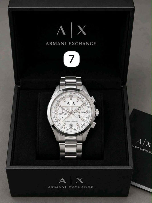 Arm ani Exchange Full chrono working metal