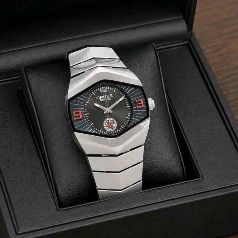 diese_l sliver (black dial) watch all working