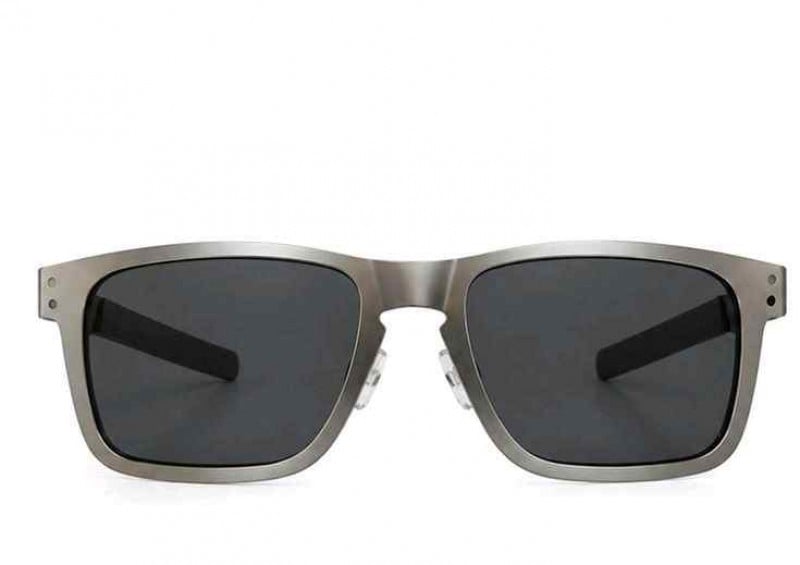 oakle-y silver black metal frame