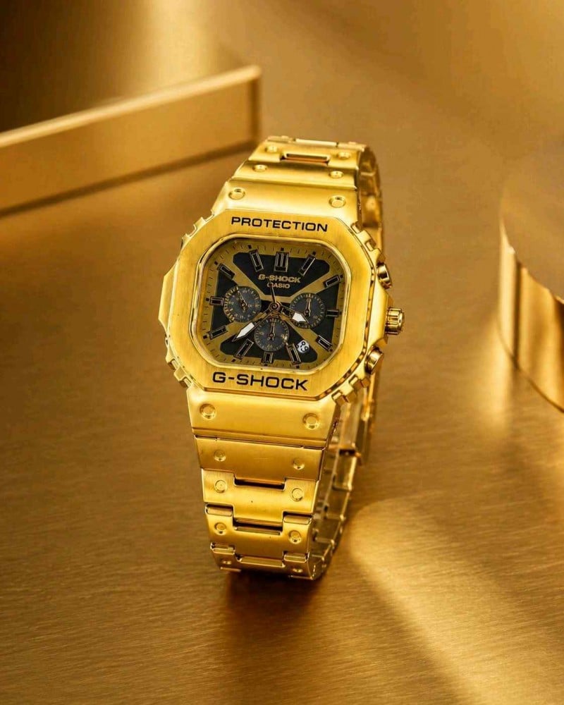 G SHOCK All working M-440  Golden metal