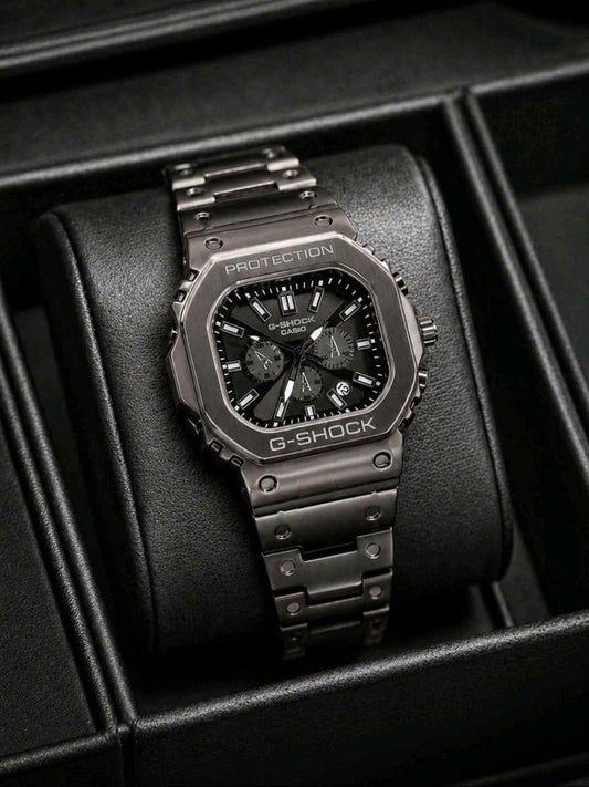 G SHOCK All working WATCH M-440 black metal