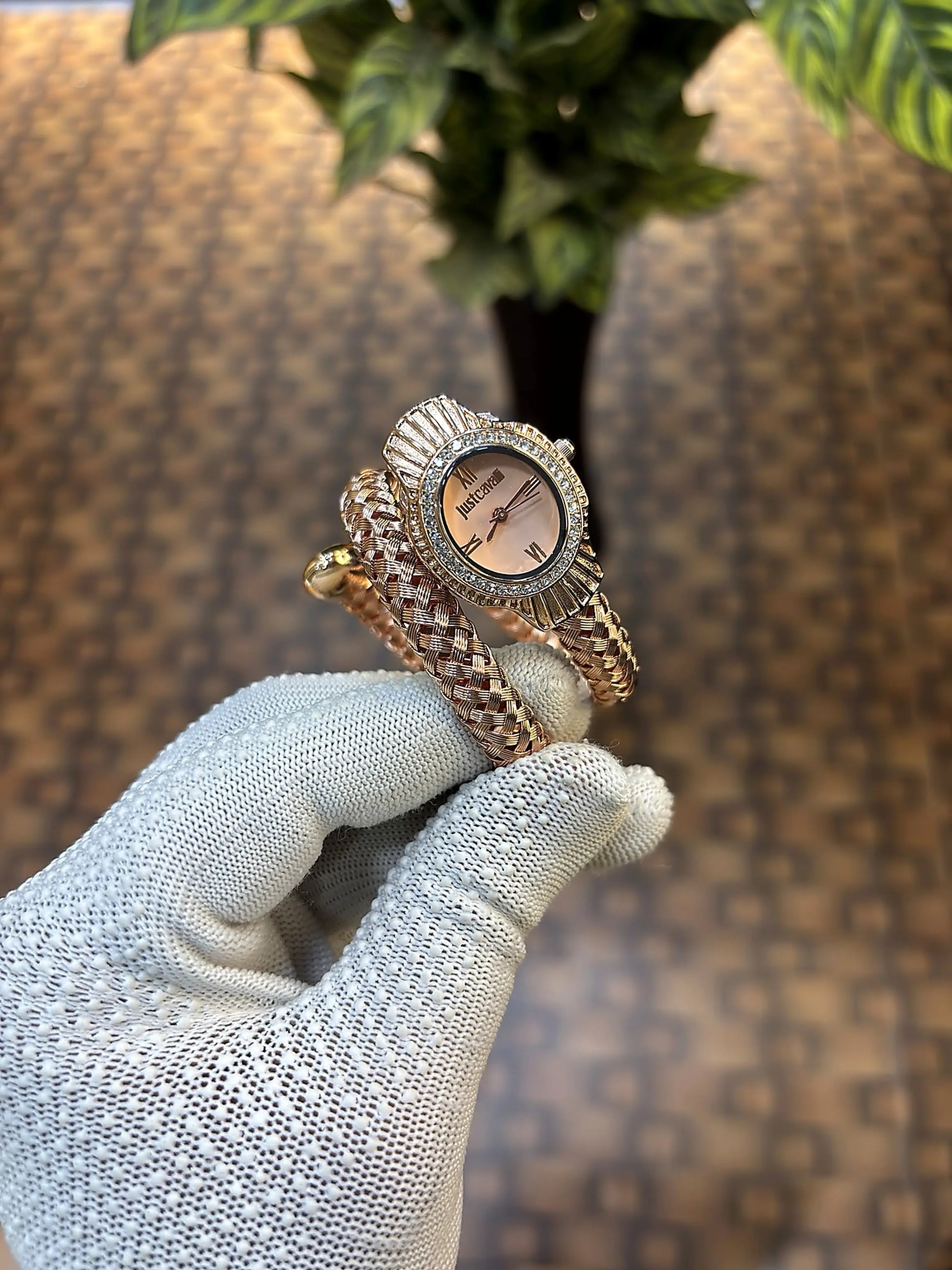 Just Cavalli Twined Rose Gold