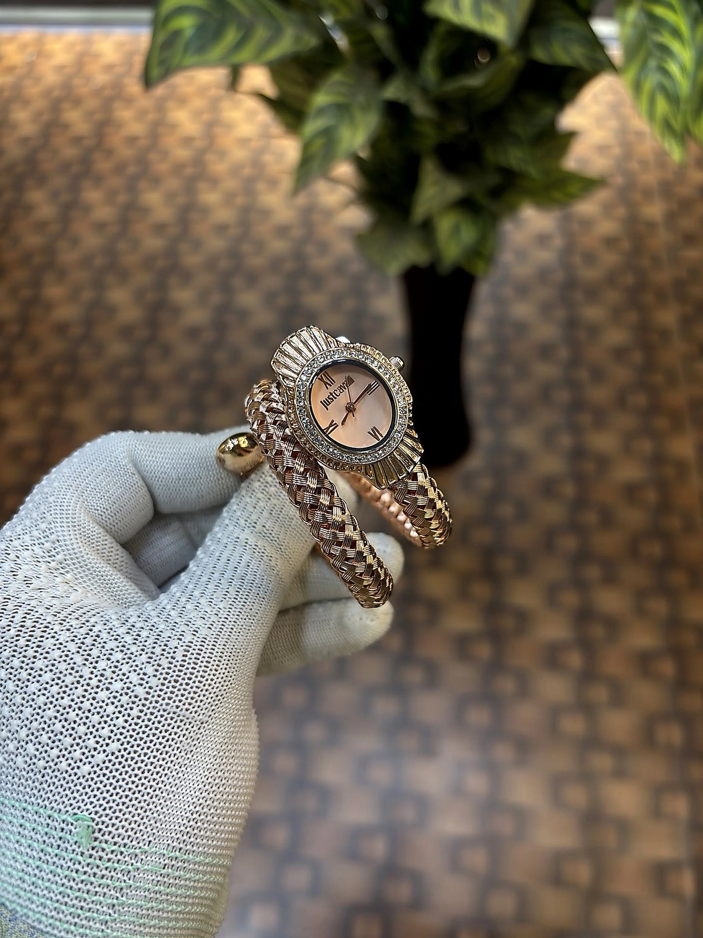 Just Cavalli Twined Rose Gold