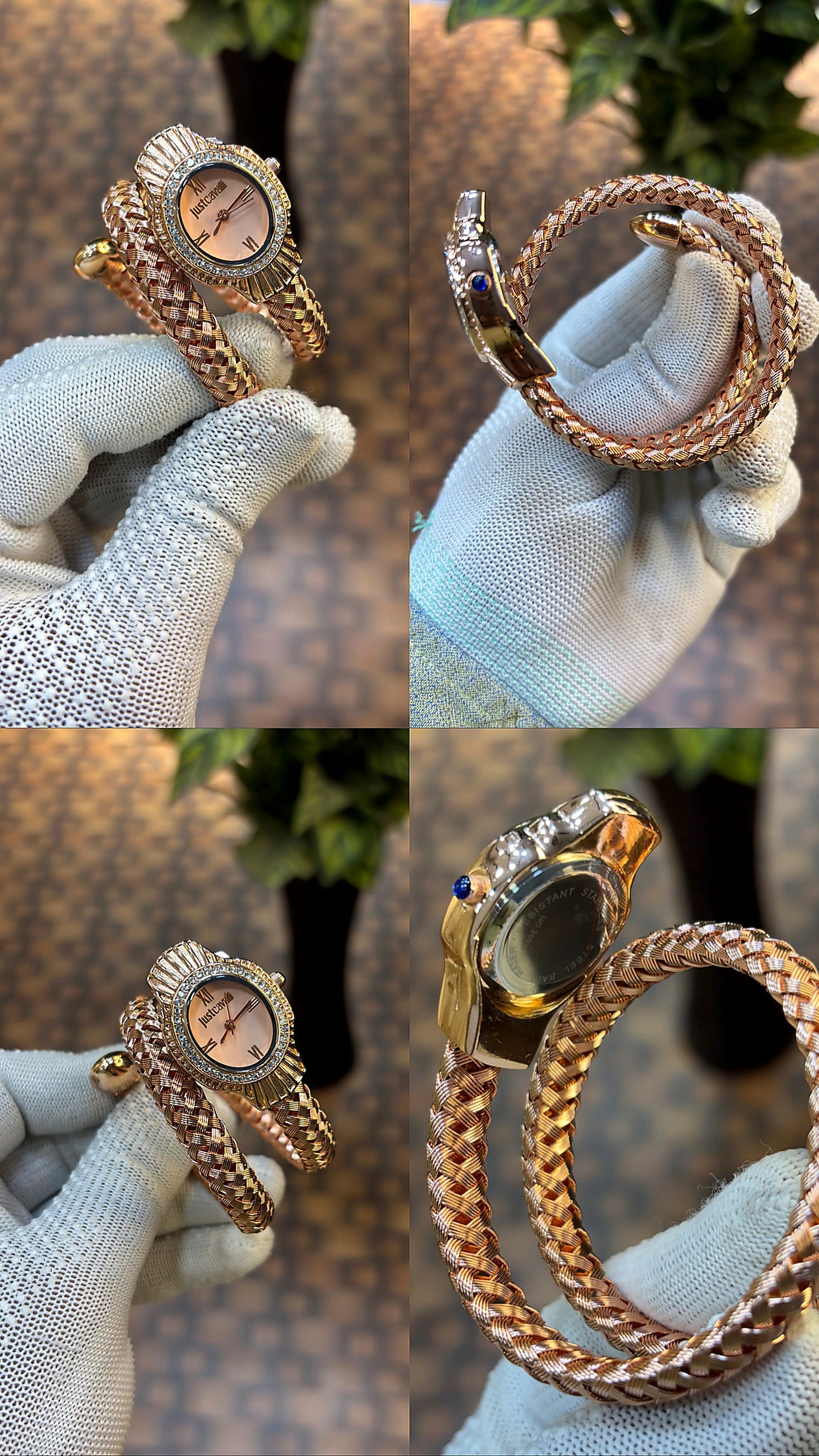 Just Cavalli Twined Rose Gold