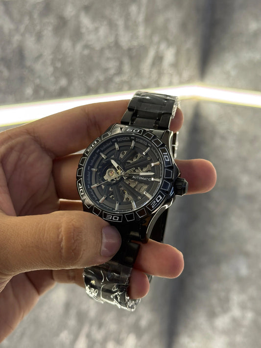 Roger dubuis Skeleton dial Automatic Back open Og lock