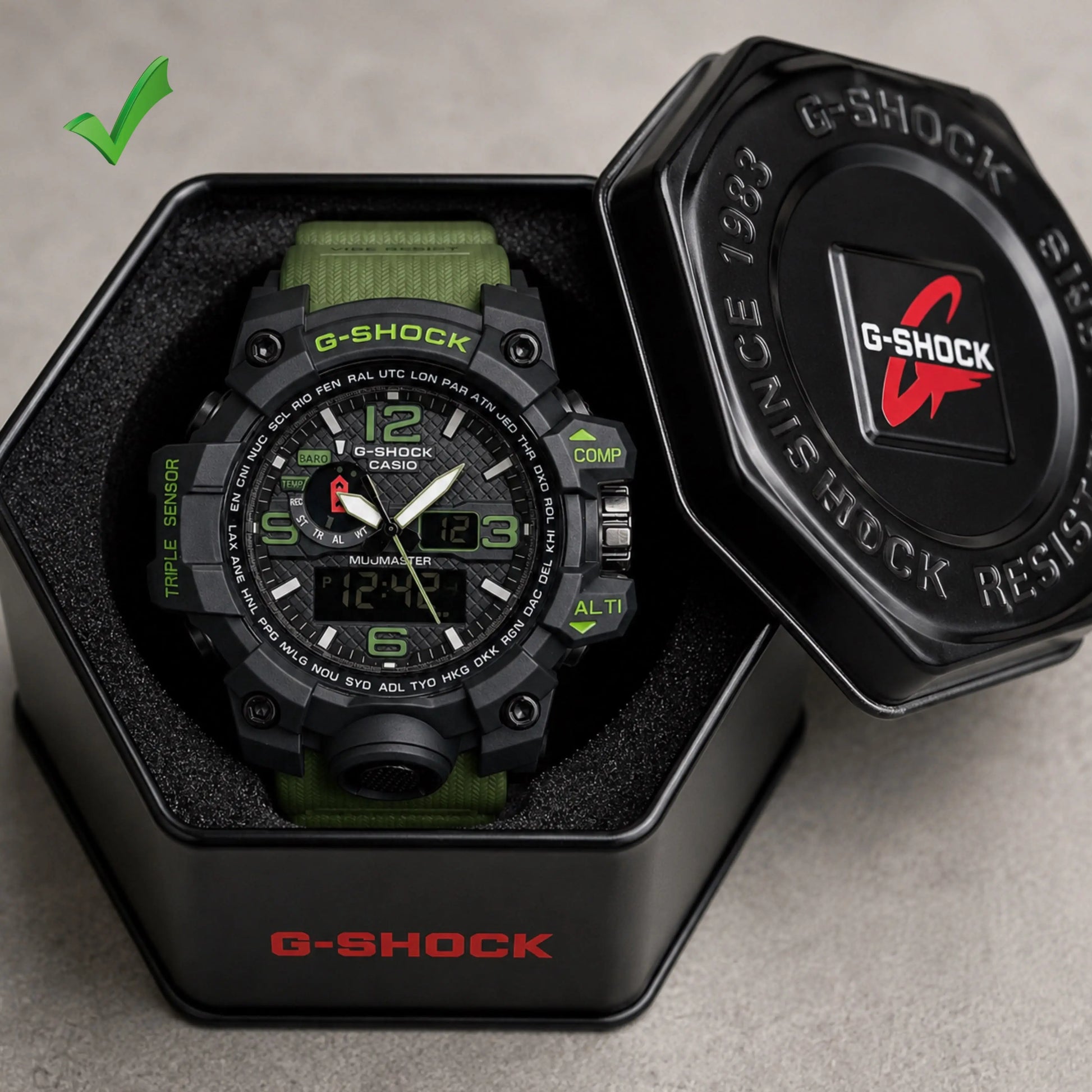 Gshock Mudmaster New Face