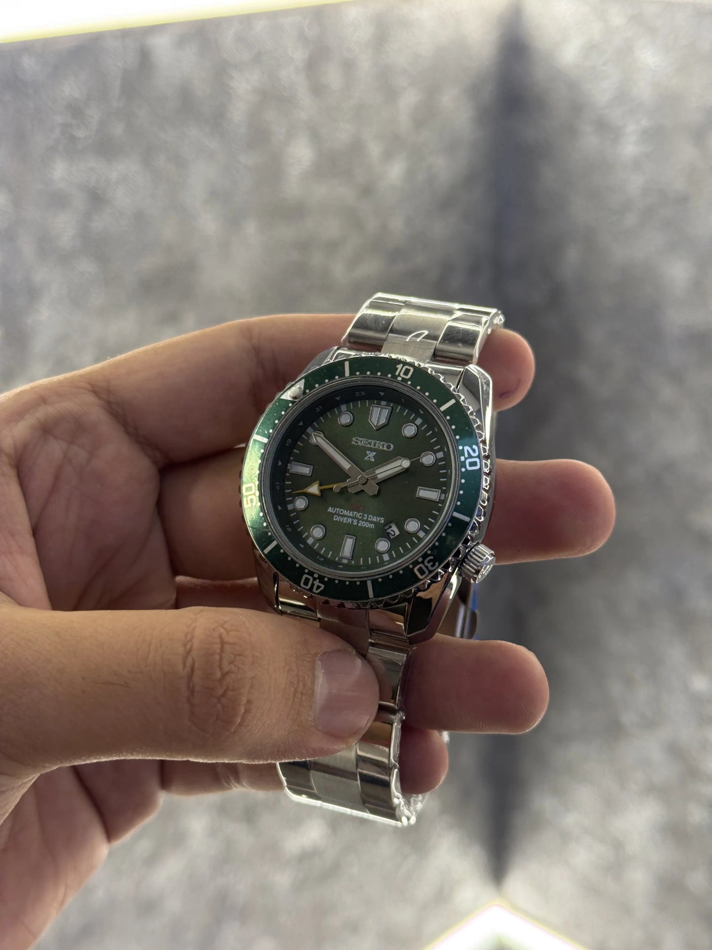 Seiko Prospex GMT Divers Dark Green