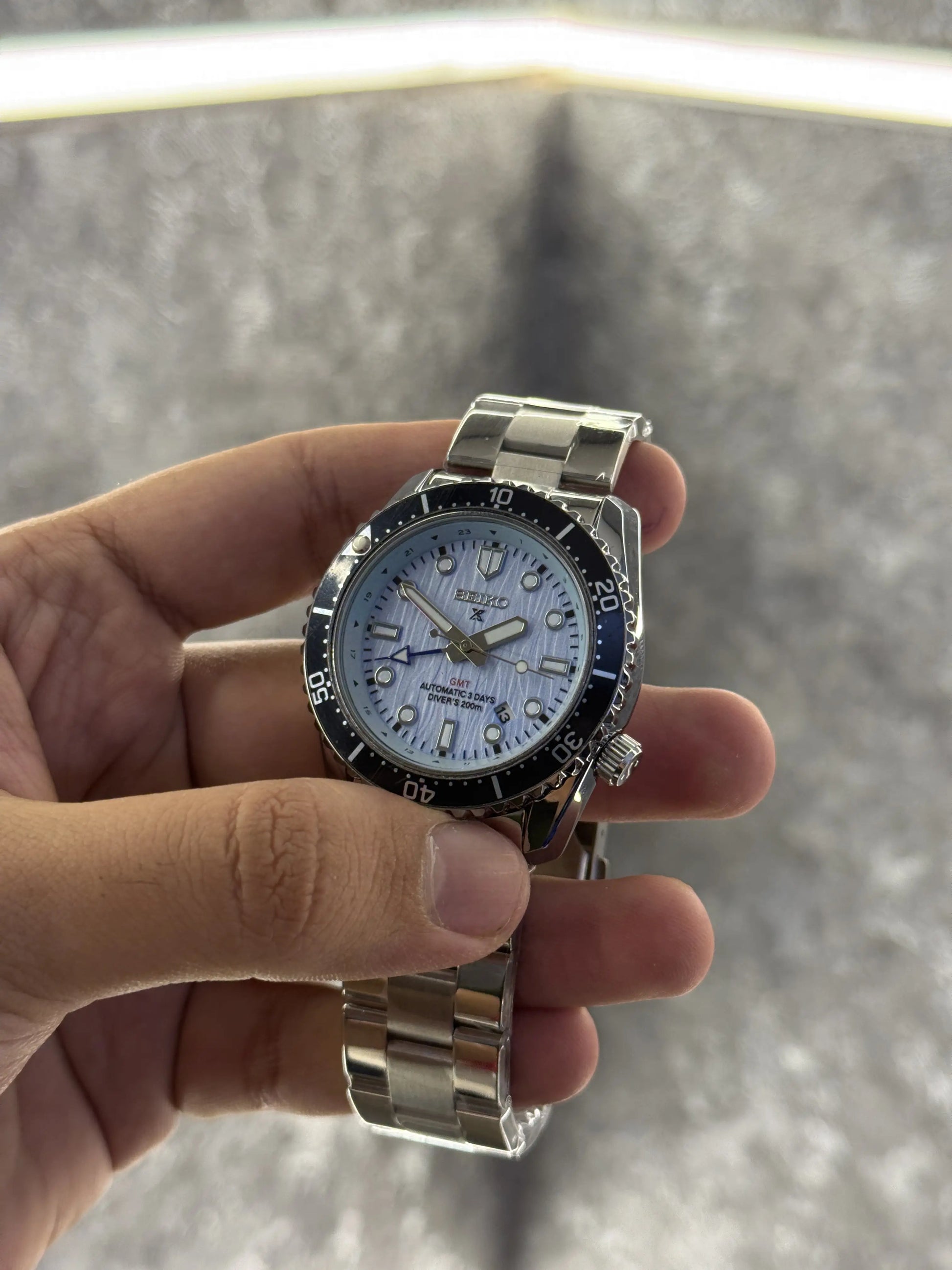 Seiko Prospex GMT Glacier Blue