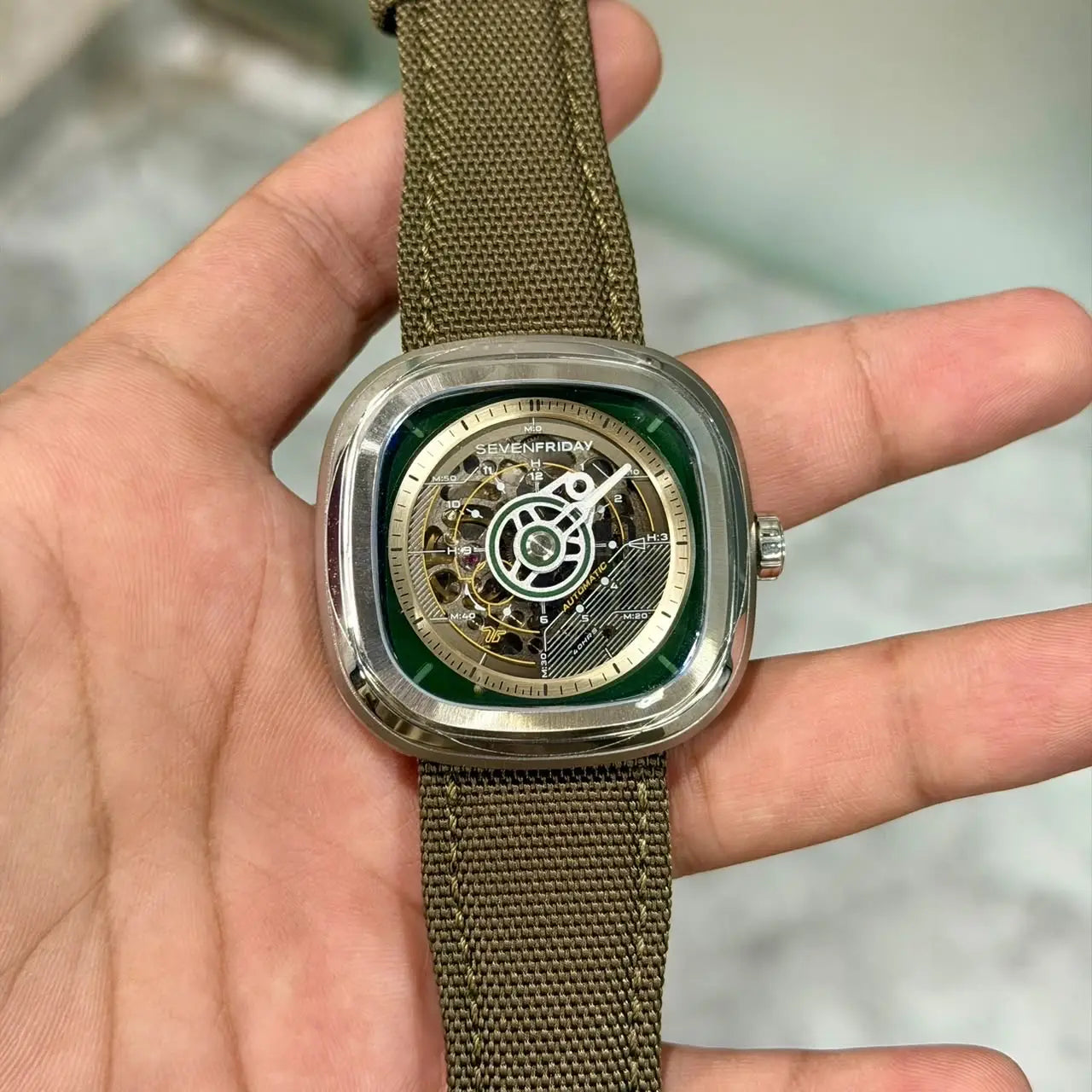 Seven Friday T2/01 T-Series Automatic NFC Working 